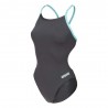 Arena Costume Piscina Team Challenge Solid Antracite Water Donna