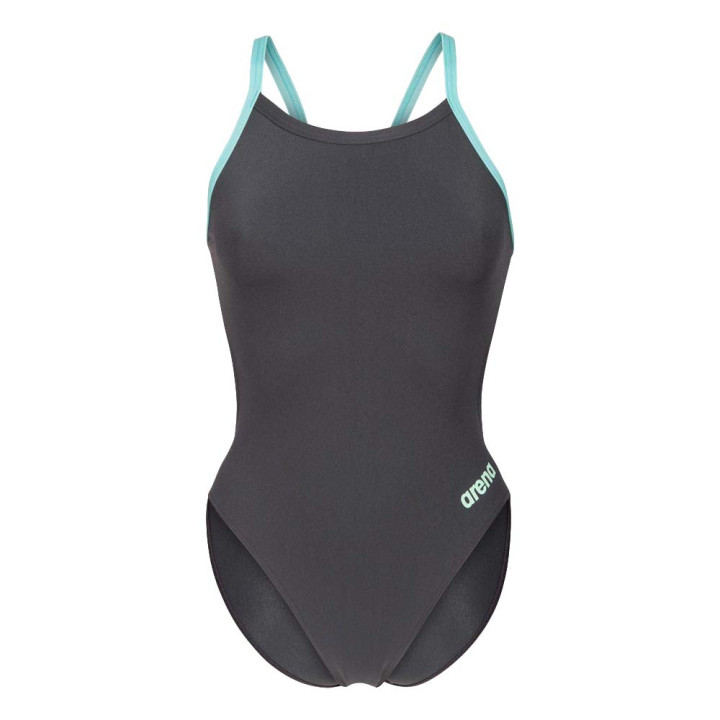 Arena Costume Piscina Team Challenge Solid Antracite Water Donna