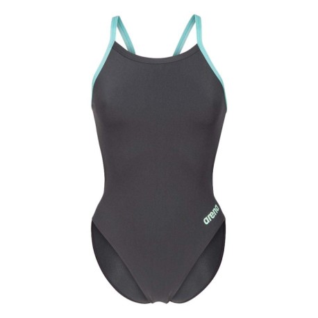 Arena Costume Piscina Team Challenge Solid Antracite Water Donna