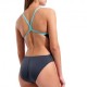 Arena Costume Piscina Team Challenge Solid Antracite Water Donna