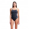 Arena Costume Piscina Team Challenge Solid Antracite Water Donna