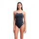 Arena Costume Piscina Team Challenge Solid Antracite Water Donna