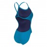 Arena Costume Piscina Team Challenge Solid Blu Cosmo Lime Donna