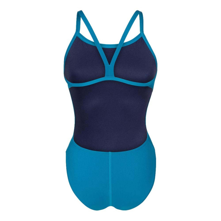 Arena Costume Piscina Team Challenge Solid Blu Cosmo Lime Donna