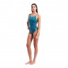 Arena Costume Piscina Team Challenge Solid Blu Cosmo Lime Donna