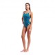 Arena Costume Piscina Team Challenge Solid Blu Cosmo Lime Donna