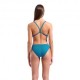 Arena Costume Piscina Team Challenge Solid Blu Cosmo Lime Donna