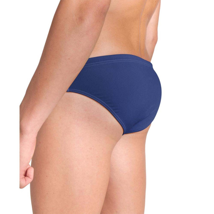 Arena Costume Piscina Slip Team Solid Navy Bianco Uomo