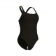 Arena Costume Piscina Solid Control Nero Donna