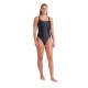 Arena Costume Piscina Solid Control Nero Donna