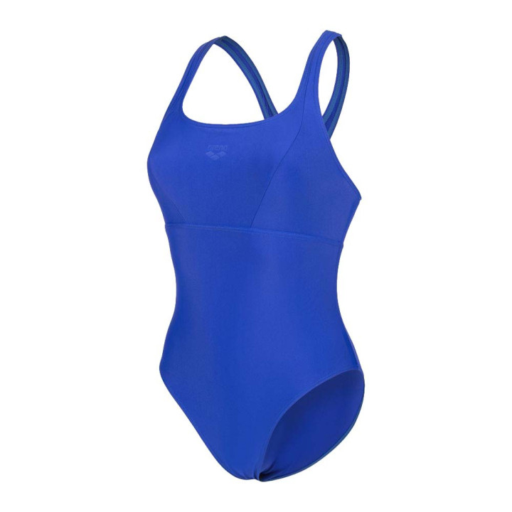 Arena Costume Piscina Solid Control Neon Blu Donna