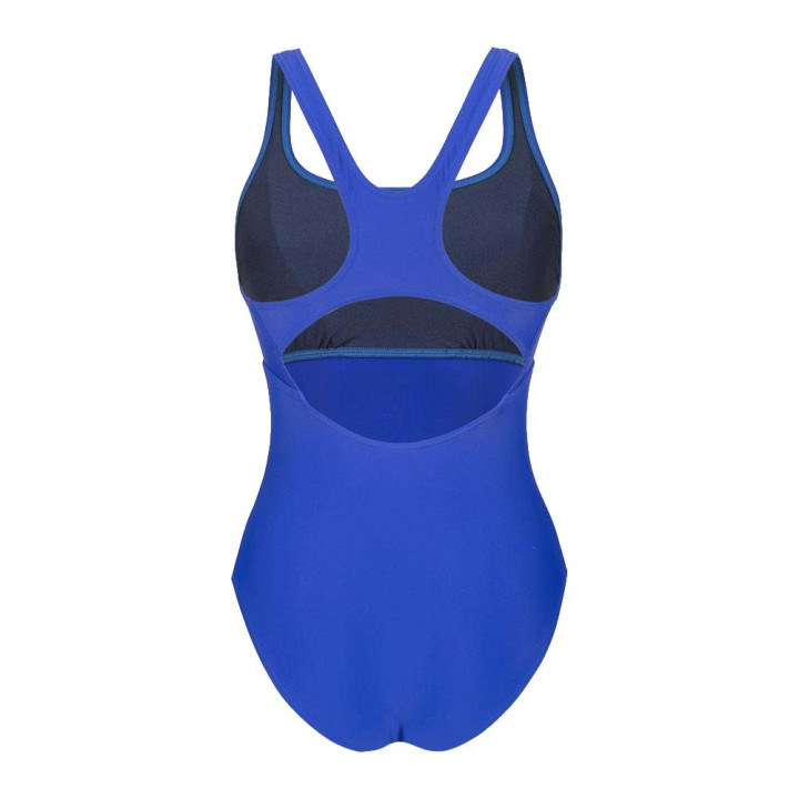 Arena Costume Piscina Solid Control Neon Blu Donna