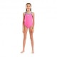 Arena Costume Piscina Lightdrop Solid Fucsia Blu Bambina
