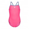 Arena Costume Piscina Lightdrop Solid Fucsia Blu Bambina
