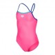 Arena Costume Piscina Lightdrop Solid Fucsia Blu Bambina