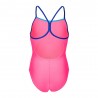 Arena Costume Piscina Lightdrop Solid Fucsia Blu Bambina
