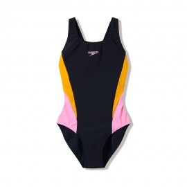 Speedo Costume Piscina Colourblock Nero Multi Donna