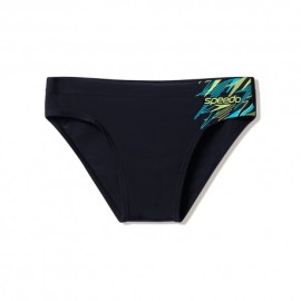 Speedo Costume Piscina Slip Medley Nero Lime Uomo