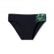 Speedo Costume Piscina Slip Medley Nero Lime Uomo