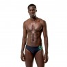 Speedo Costume Piscina Slip Medley Nero Lime Uomo