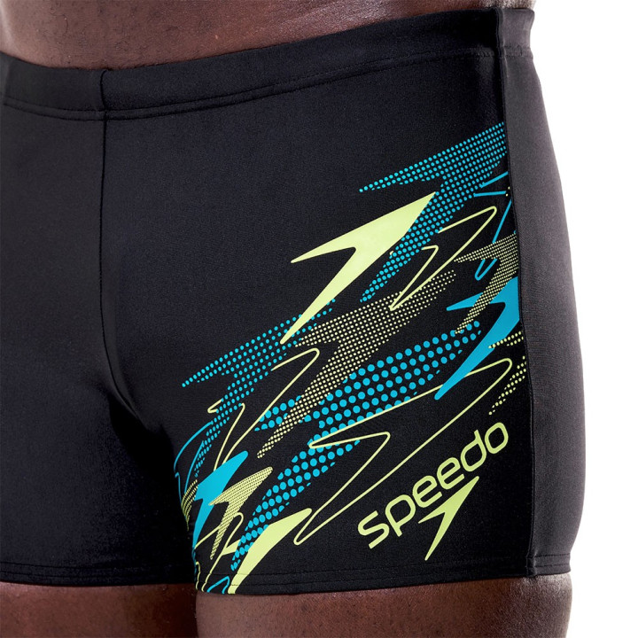 Speedo Costume Parigamba Medley Nero Lime Uomo