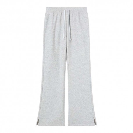 Champion Pantaloni Wide Leg Grigio Donna