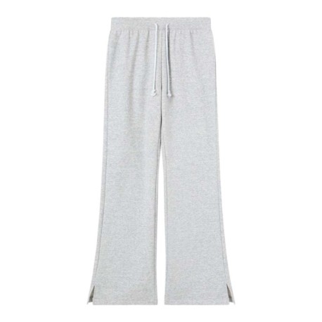 Champion Pantaloni Wide Leg Grigio Donna