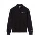 Champion Felpa Con Cerniera Nero Donna