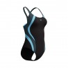 Speedo Costume Piscina Supportato Quantum Nero Blu Donna