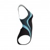 Speedo Costume Piscina Supportato Quantum Nero Blu Donna