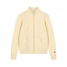 Champion Felpa Con Cerniera Beige Donna