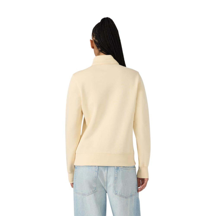Champion Felpa Con Cerniera Beige Donna