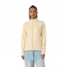 Champion Felpa Con Cerniera Beige Donna