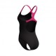 Speedo Costume Piscina Medley Nero Fucsia Donna