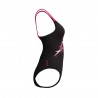 Speedo Costume Piscina Medley Nero Fucsia Donna