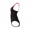 Speedo Costume Piscina Medley Nero Fucsia Donna