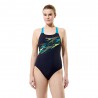 Speedo Costume Piscina Medley Verode Verde Donna