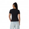 Champion T-Shirt Rib Nero Donna