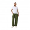 Champion T-Shirt Rib Bianco Donna