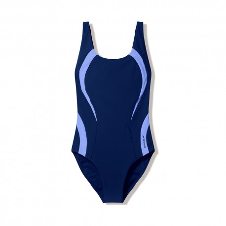 Speedo Costume Piscina Supportato Quantum Contour Bli Viola Donna