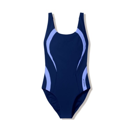 Speedo Costume Piscina Supportato Quantum Contour Bli Viola Donna