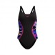 Speedo Costume Piscina Hyperboom Nero Fucsia Donna