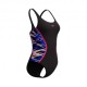 Speedo Costume Piscina Hyperboom Nero Fucsia Donna