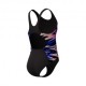 Speedo Costume Piscina Hyperboom Nero Fucsia Bambina