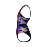 Speedo Costume Piscina Hyperboom Nero Fucsia Bambina