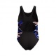 Speedo Costume Piscina Hyperboom Nero Fucsia Bambina