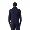 Champion Felpa Con Cerniera Blu Uomo