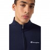 Champion Felpa Con Cerniera Blu Uomo