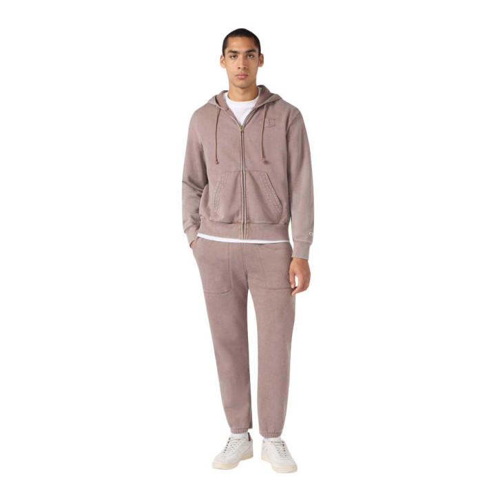 Champion Pantaloni Logo Vintage Rosa Uomo