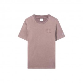 Champion T-Shirt Logo Vintage Rosa Uomo